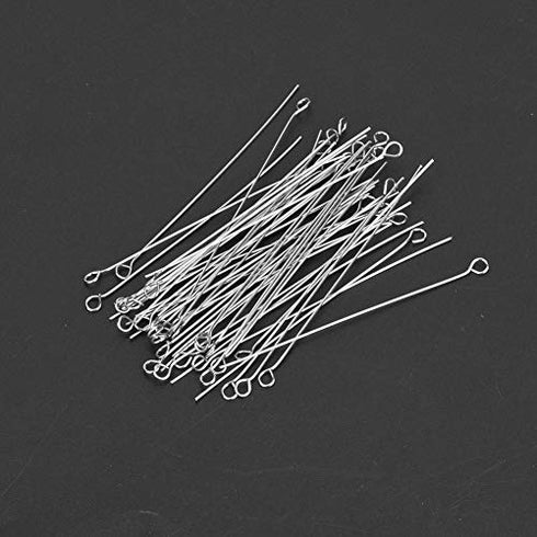 50pcs Nichrome Tips Inoculating Loop Inoculating Needle Reusable Inoculating Loop Holders for Laboratory, Classroom, or Science Fair Project (5mm)...