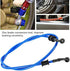 Keenso Motorcycle Front Brake Line, Braided Oil Hose Line Pipe Brake Clutch Oil Hoses Line Pipe Colorful Motorcycle Pit Dirt Bike Enduro Motocross...
