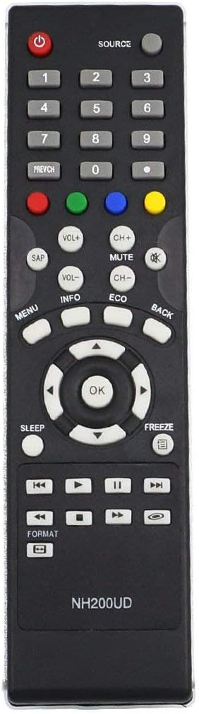 ALLIMITY NH200UD Remote Control Replacement for Sylvania Emerson TV NH200UD LC190SS1 LC220SS1 LC260SS1 LC320SS1 LC407SS1 LC407EM1...