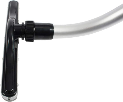 Cen-Tec Systems 60137 14" Commercial Scalloped Felt Hardwood and Polished Floor Vacuum Attachment, Black...