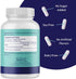 BESTVITE PABA 500mg (120 Vegetarian Capsules) (Para-Aminobenzoic Acid) - No Stearates - Vegan - Non GMO - Gluten Free...