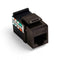 Leviton GIGAMAX Cat 5e QUICKPORT Jack, Brown, 5G108-RB5...