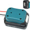 Adapter for Makita Battery 12V MAX,Power Wheels Adapter Dock,Battery Holder Wall Mount,(Battery not Included) 1pcs...