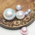 Chenkou Craft 1550PCS 1 Box Round Imitation Pearls Bead No Hole Loose Beads Gem (Light Mix, Mix)...