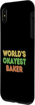 iPhone XS Max Okayest Baker Pastry Chef Kitchen Humor Case...