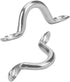 M3 316 Stainless Steel Bimini Boat Top PAD Eye, Eye Strap, Tie Down, Kayak Deck Loop, Suitable for Kayak Canoe Rigging, Marine Boat Hardware (Pack...