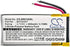 BAT00007 Battery Replacement for Cardo Scala Rider Packtalk, Packtalk Duo, SRPT0102, Require Soldering...