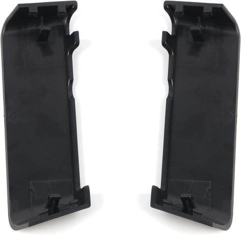 ITrims Car Accessories for Toyota Prado J120 FJ120 2003-2009 Roof Rack Rail End Luggage Protector Center Cargo Rack Cover Shell Cap Trims ABS Blac...