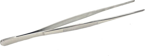 4Pcs 304 Stainless Steel Tweezers?6" 7" 8" 10" Tweezers with Precision Serrated Tips, Non-slip Multitool Tweezer for Jewelry Hobby Crafts Cooking ...
