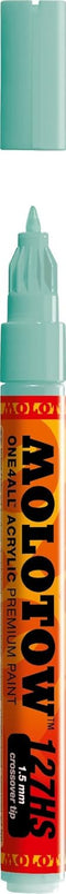 MOLOTOW ONE4ALL Acrylic Paint Marker, 1.5mm, Lago Blue Pastel, 1 Each (127.415)...