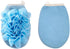Bath Shower Pouf Sponge 2 in 1 Exfoliating Mesh Pouf Sponge Loofah Bath Glove with Elastic Hand Strap for Women Men Kid Bathroom (Blue)...
