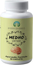 AYUREVDASHREE Medho Vatika 60 Caplets | Each 1000 MG Caplet Contains Extract of 8 Natural Herbs Such as Gingko, Brahmi, Neera Brahmi, Ashwagandha,...