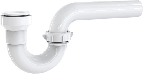 Keeney 400IPK Insta-Plumb Fit P Trap 1-1/2 in. -Push to Install and Press to Release, No Size, White...