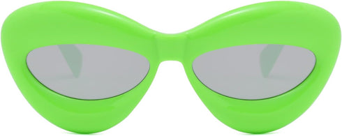 Long Keeper Sexy Lip Sunglasses - Unique Women Thick Frame Cat Eye Candy Color Punk Sun Glasses UV400...