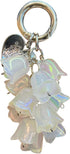 Backpack Keychains Charms For Girls, Car Key Chain Lily of the valley Simulated Resin Glow in the Dark Key ring Keychains (white)...