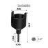 Insulator Twist Socket Tool, Electric Drill Fence Insulator Twister Tool 8MM Drill Fence Ring Cap Nut Twister for Post Self-Tapping Insulator Labo...