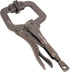 Klein Tools 38620 C-Clamp Locking Pliers with Swivel Pad Jaws, Intuitive Thumb Knob, Adjustable Clamp for Home, Shop, Woodworking, 6-Inch...