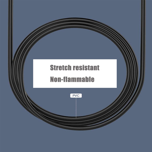 FitTurn 5V DC Power Cord USB to DC 3.5mm x 1.35mm Barrel Jack Adapter Connector Charging Cable Plug (Black)...