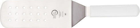 Mercer Culinary Millennia Perforated Turner, 8 Inch x 3 Inch Blade, White Handle...