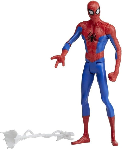 Marvel Spider-Man: Across The Spider-Verse Spider-Man Toy, 6-Inch-Scale Action Figure with Web Accessory, Toys for Kids Ages 4 and Up...