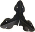 T Tulead 40PCS Metal Corner Protector Decorative Corner Hadrware Wood Corner Guards Black Edge Guard 1.3" with Mounting Screws...