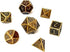 7 Pieces Metal DND Dice Set Retro D&D Polyhedral Dice with Flannel Bag for DND Dungeons and Dragons Role Playing Games (Bronze)...