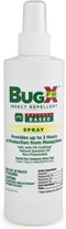 Bug X FR Deet Free Insect Repellent Spray (8 oz. Bottle) - Naturally Derived Geranium Oil Repellent for Protection Against Mosquitos & Ticks...