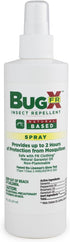 Bug X FR Deet Free Insect Repellent Spray (8 oz. Bottle) - Naturally Derived Geranium Oil Repellent for Protection Against Mosquitos & Ticks...