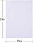 Cross Stitch Aida Fabric 14 Count, 59 by 39 Inch Large Size, Classic Reserve Cross Stitch Aida Cloth for Home DIY Embroidery Decoration...