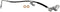 Dorman H380554 Front Passenger Side Brake Hydraulic Hose Compatible with Select Ford/Lincoln Models...