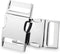 CooBigo 5 Pack Metal Side Release Buckle 1 Inch Dog Collar Buckles Clip for Harnesses Leather Strap Backpack Webbing - Silver (Inner Dia.25mm)...