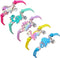 COLORFUL BLING Cute Dinosaur Beaded Strand Bracelet Lovely BFF Bracelets Set for Women Adjustable Enamel Butterfly Cat Paw Heart Rainbow Charm Bra...