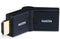 Monoprice HDMI Port Saver Adapter - Male to Female, Swiveling, Up to 90 Degrees Adjustment, Gold Plated, 3 Inches, Black...
