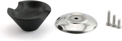 2Set Lid Knob Handle Kit Universal Replacement Kitchen Cookware Pot Pan Lid Cover Knob Handle With M5 Screw, Rubber Gasket And Stainless Steel Was...
