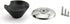 2Set Lid Knob Handle Kit Universal Replacement Kitchen Cookware Pot Pan Lid Cover Knob Handle With M5 Screw, Rubber Gasket And Stainless Steel Was...