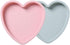2Pack 6 Inch Silicone Heart Pans Rainbow Cake Baking Pans Heart Cake Layer Pan Set Non-Stick Silicone Cake Bakeware Mold for Wedding Mother's Day ...