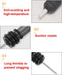 Solder Sucker Tool and 6PCS Solder Wicks?2.5mm Width,1.5m Length?3PCS Pewter Nozzle No-Clean Soldering Wick Wire Roll and Disassemble Electrical C...