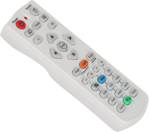 PERFASCIN IR1304L LM 2401Replacement Remote Control fit for Optoma Projectors X345 X355 X412 X416 ZH403 4K550 EH415e EH415ST W319UST W320UST W330U...
