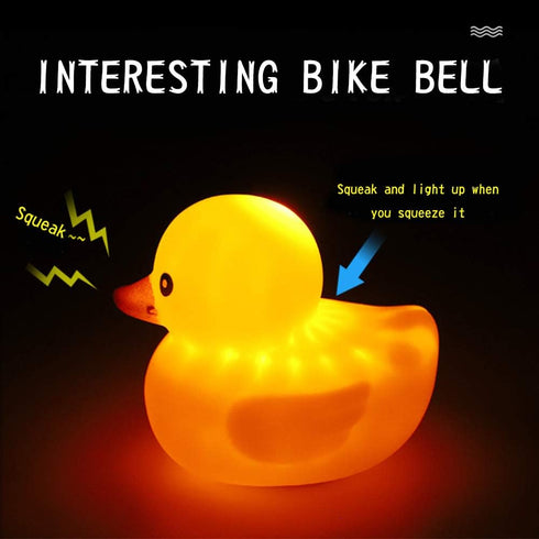 wonuu Rubber Duck Toy Car Ornaments Yellow Duck Car Dashboard Decorations Squeeze Duck Bicycle Horns with Propeller Helmet (Bright Rose-Light)...