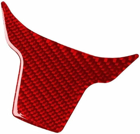 for 10th Gen Civic Real Carbon Fiber Steering Wheel Cover Trims Inner Wheel Button Sticker Compatible with Honda Civic 2021 2020 2019 2018 2017 20...