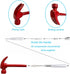 Hammer Brass Hammer with Screwdriver, 6 in 1 Small Hammer, Multitool Camping Hammer Set with Slotted/Flat Head Phillips Screwdriver Hammers Hand T...