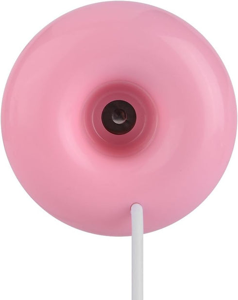 Mini Donut USB Humidifier, Portable Mini Doughnut shaped USB Atomization Spray Humidifier for Home Office Car (Roseate)...