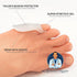 Dr. Frederick's Original Tailor's Bunion Pads - 6 Pads - Soft Gel Bunionette Pad - Protector - Tailors Bunion Pain Relief (Low Profile Spacers)...