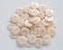 200pcs 5/8 Inch(15mm) Beige Buttons 2 Holes Resin Button for Sewing and DIY Crafts...