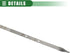 Motoforti Engine Oil Dipstick Indicator, Oil Dipstick Replacement, for Mitsubishi Lancer 2008-2017, Metal Plastic, No.1255A068, White...