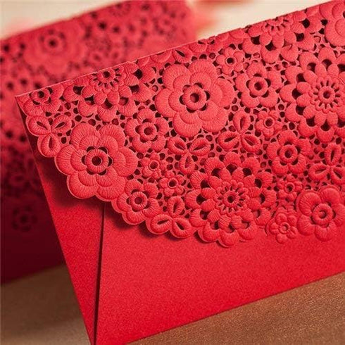 8 PCS Chinese Red Envelopes/Money Pocket/Party Accessory Organizer Envolop for Bussiness Occassion/Invited Card/Wedding/Birthday/New Year Party (8...