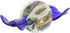 Glass Of Venice Murano Glass Candy - Sparkling Blue...