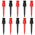 Hook Clip, 10pcs P5002 Hook Multimeter Test Hook Grabbers for Digital Multimeter/SMD IC D20 Cable Welding(Black&Red)...