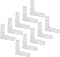 uxcell Aquarium Air Valve Connector Plastic Inline Tubing L-Shaped Non-Return Valves for 4mm Fish Tank Pond Air Line 10pcs...