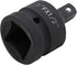 Impact Socket Adapter and Reducer 1 Inch Drive F to 1/2 Inch M, Chrome Molybdenum Steel Converter for Auto Construction...